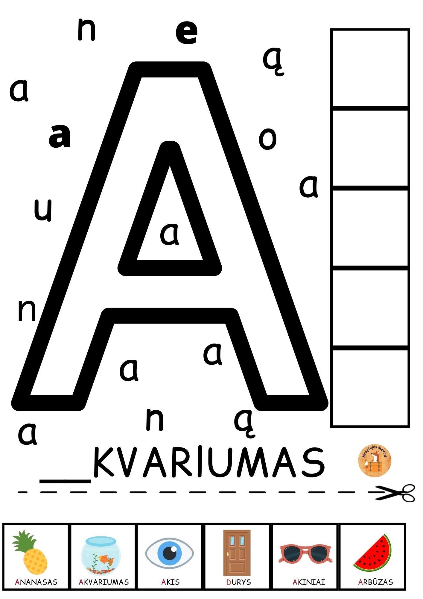 Lietuvių abėcėlė, kai nemoki lietuvių kalbos | TÁBULA rása