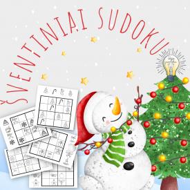 Šventinis paveikslėlių SUDOKU