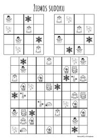 Žiemos sudoku