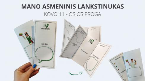 Mano asmeninis lankstinukas Kovo 11 - osios proga.