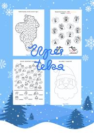 Žiemos užduotėlės vaikams