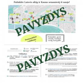 Interaktyvus orientacinis žygis po Laisvės alėją ir senamiestį su užduotimis bei gairėmis 