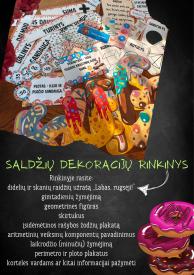 Saldžių dekoracijų rinkinys