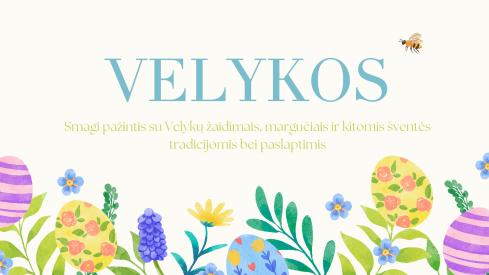 Viktorina ir skaidrės apie šv. Velykas