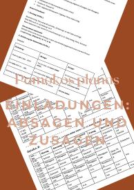 Einladungen: Absagen und Zusagen, Klasse A1, 7 skyrius