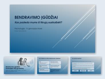 Bendravimo įgūdžiai. Psichologija VI gimnazijos klasei