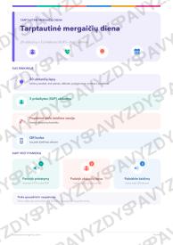 Tarptautinė mergaičių diena 9-10 kl.: 20 užduočių, SUP, stalo žaidimas ir QR
