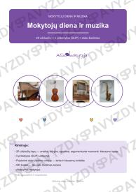 Mokytojų diena ir muzika 9-10 kl.: 20 užduočių, SUP, stalo žaidimas ir QR