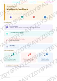 Kaklaraiščio diena 3-4 kl.: 20 užduočių, SUP, stalo žaidimas ir QR