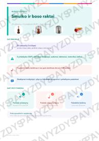 Smuiko ir boso raktai 5-6 kl.: 20 užduočių, SUP, stalo žaidimas ir QR