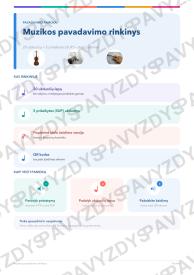 Muzikos pavadavimo rinkinys 1-2 kl.: 20 užduočių, SUP, stalo žaidimas ir QR