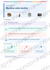 Muzikos rašto ženklai 7-8 kl.: 20 užduočių, SUP, stalo žaidimas ir QR