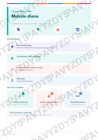 Mokslo diena 5-6 kl.: 20 užduočių, SUP, stalo žaidimas ir QR