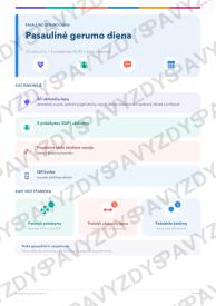 Pasaulinė gerumo diena 1-2 kl.: 20 užduočių, SUP, stalo žaidimas ir QR