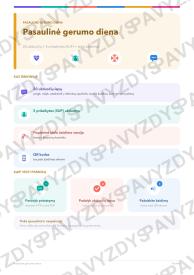 Pasaulinė gerumo diena 3-4 kl.: 20 užduočių, SUP, stalo žaidimas ir QR