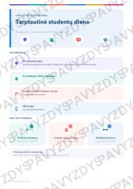 Tarptautinė studentų diena 7-8 kl.: 20 užduočių, SUP, stalo žaidimas ir QR