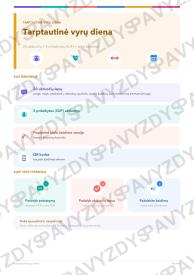 Tarptautinė vyrų diena 3-4 kl.: 20 užduočių, SUP, stalo žaidimas ir QR