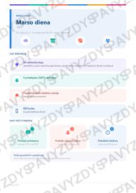 Marso diena 1-2 kl.: 20 užduočių, SUP, stalo žaidimas ir QR