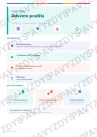 Advento pradžia 5-6 kl.: 20 užduočių, SUP, stalo žaidimas ir QR