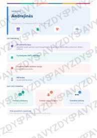 Andrejinės 1-2 kl.: 20 užduočių, SUP, stalo žaidimas ir QR