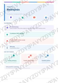 Andrejinės 7-8 kl.: 20 užduočių, SUP, stalo žaidimas ir QR