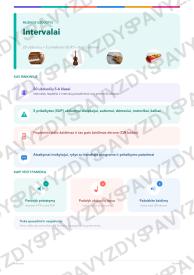 Intervalai 5-6 kl.: 20 užduočių, SUP, stalo žaidimas ir QR