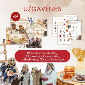 UŽGAVĖNĖS skaidrės ir užduotėlės