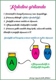 KALĖDINĖ GIRLIANDA