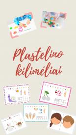 Plastelino kilimėliai