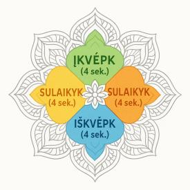 Nusiraminimo priemonių rinkinys mokytojui