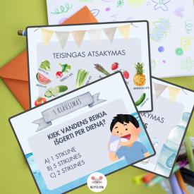 Skaidrės APIE VANDENĮ ir viktorina