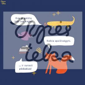 Personalizuota knygelė vaikams Laukinės gaudynės