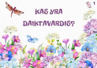 Daiktavardis