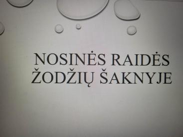Nosinės balsės žodžio šaknyje 