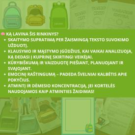 VEIKLŲ RINKINYS VASARAI IR PASIRUOŠIMUI MOKYKLAI 5-6 M. VAIKAMS