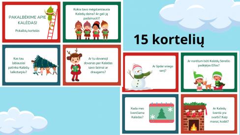 POKALBIŲ KORTELĖS APIE KALĖDAS