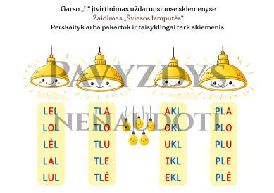 pratybos garsas L