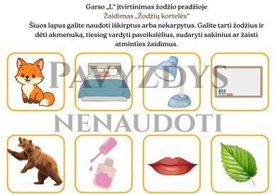 pratybos garsas L