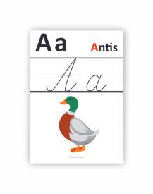 Abėcėlė, A4 formato plakatai