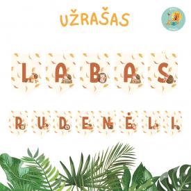 Labas, rudenėli