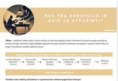 Kas yra korupcija. Kaip ją atpažinti