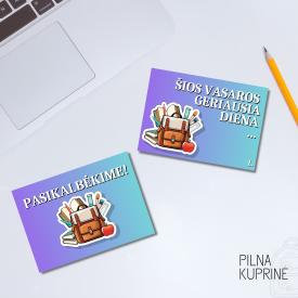Rugsėjo 1osios pasikalbėjimai. 40 kortelių.