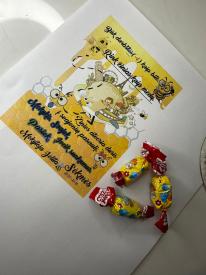 Sveikinimo kortelė Rugsėjo - 1 dienai