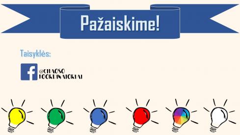 Interaktyvus žaidimas.