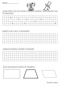 Matematikos užduotys 1 klasei