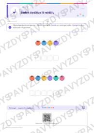 Muzikos pavadavimo rinkinys 3-4 kl.: 20 užduočių, SUP, stalo žaidimas ir QR