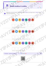 Apmąstyk savo gyvenimą diena 3-4 kl.: 20 užduočių, SUP, stalo žaidimas ir QR