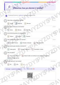 Dur ir moll 5-6 kl.: 20 užduočių, SUP, stalo žaidimas ir QR
