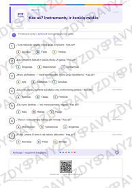 Muzikinės mįslės ir galvosūkiai 5-6 kl.: 20 užduočių, SUP, žaidimas ir QR