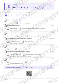 Molio diena 9-10 kl.: 20 užduočių, SUP, stalo žaidimas ir QR